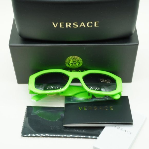 Brand New Versace Green/Grey Ve4361 531987 Fluo - Picture 10 of 10